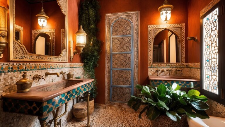 Moroccan Bathroom design